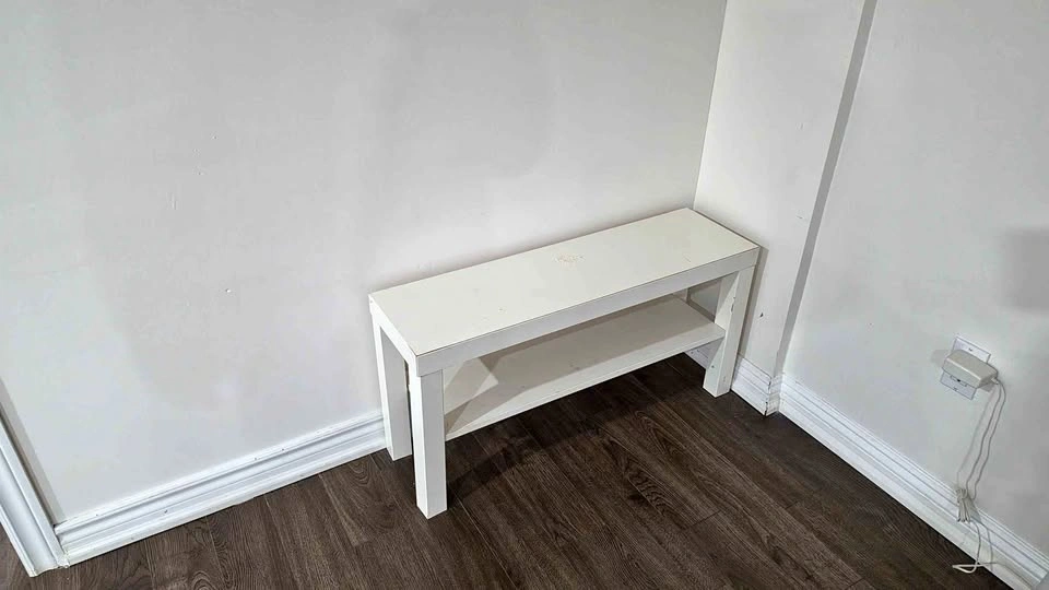 IKEA Lack White TV Unit Bench