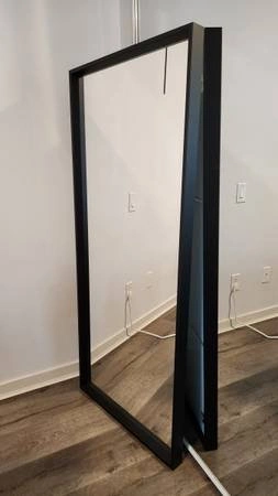 Full-Length Mirror, Black - photo 2