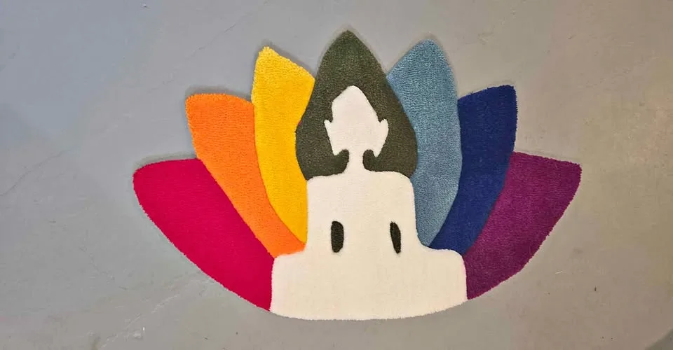 Buddha area rug thumbnail
