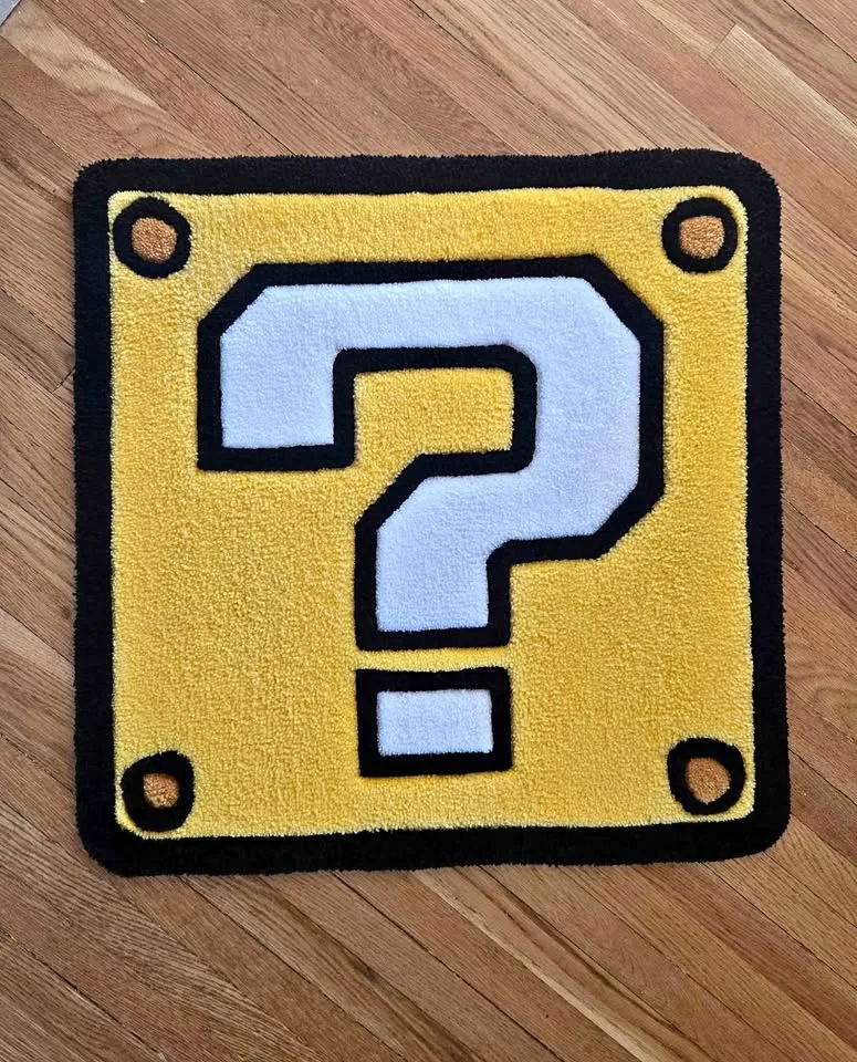 Mario coin box area rug thumbnail