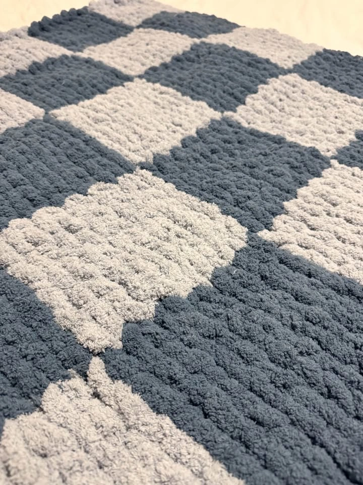Handknit Blanket - photo 2