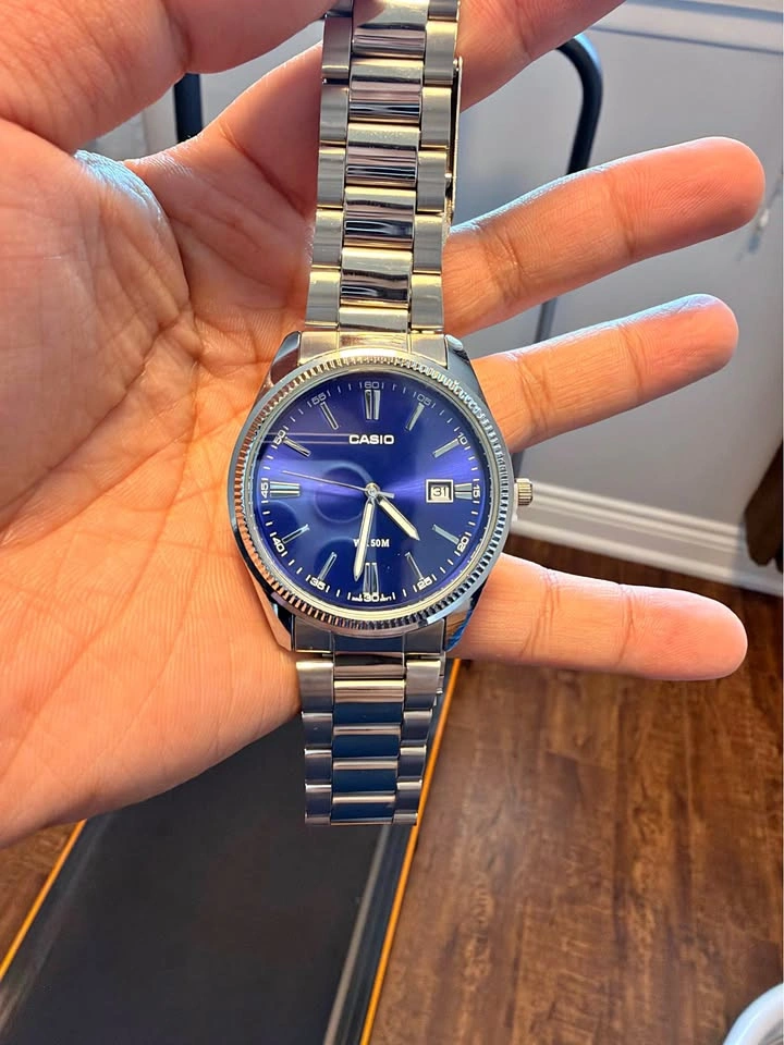 Casio Watch Blue/Silver