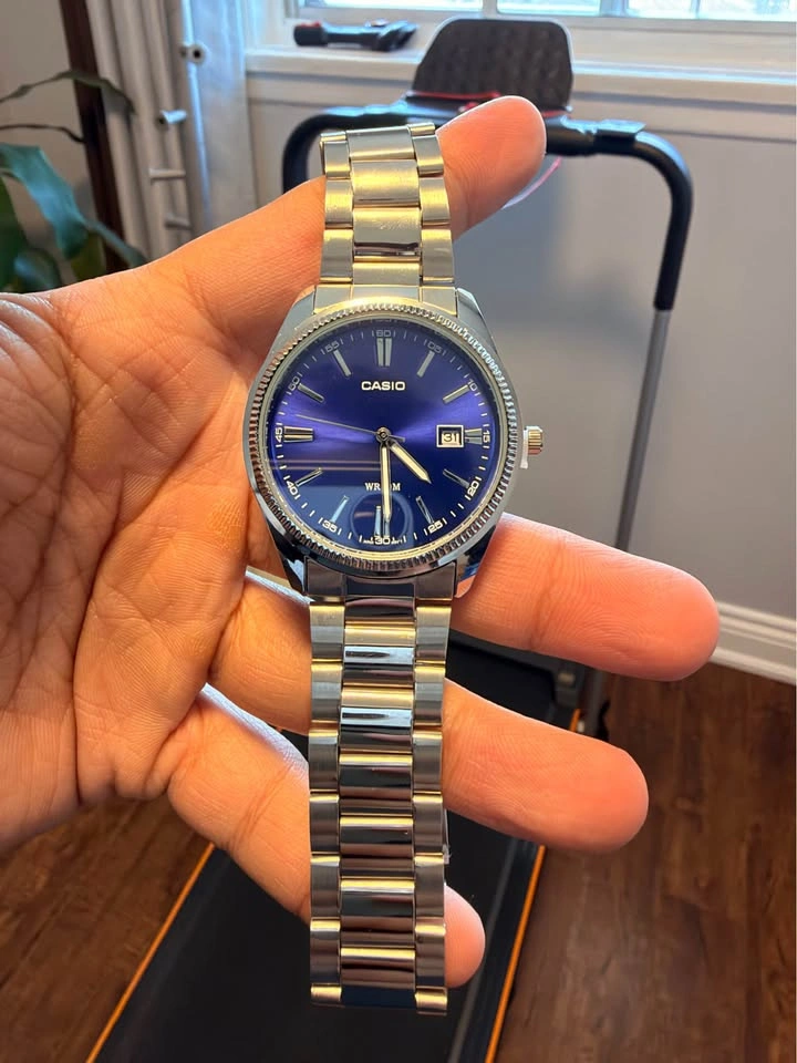 Casio Watch Blue/Silver - photo 2