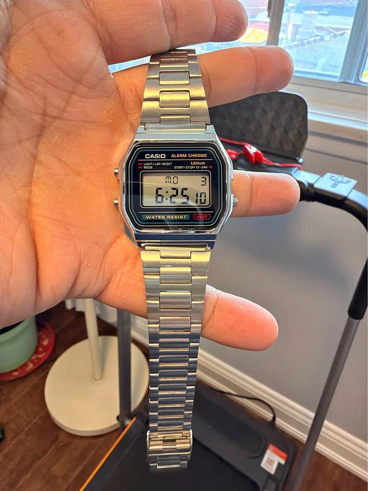 Casio Watch Digital Silver