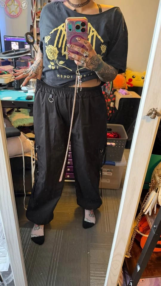 Y2K-style cargo pants - XL - photo 2