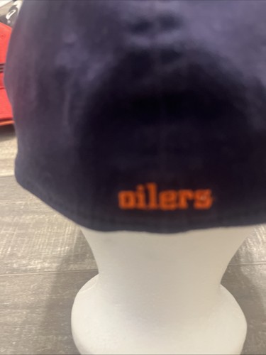 NHL Oilers New Era Distressed Look Elastic Cap M L - photo 4