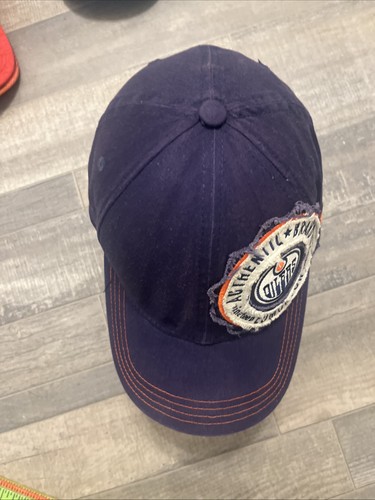 NHL Oilers New Era Distressed Look Elastic Cap M L - photo 5