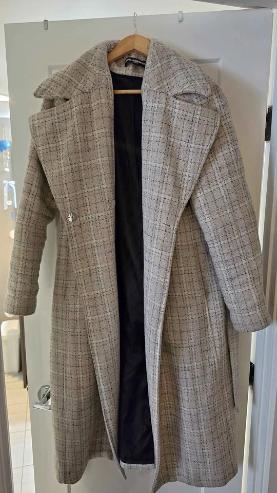 Karl Lagerfeld Paris Wool Coat