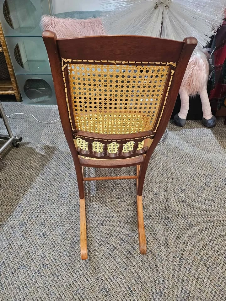 Vintage rocking chair in great conditions 19 century - photo 5