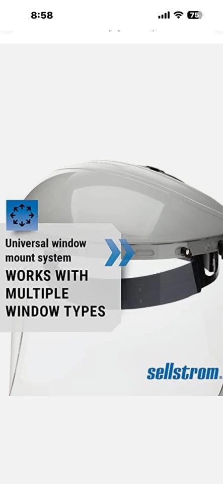 Sellstrom Professional Face Shield Kit - photo 3