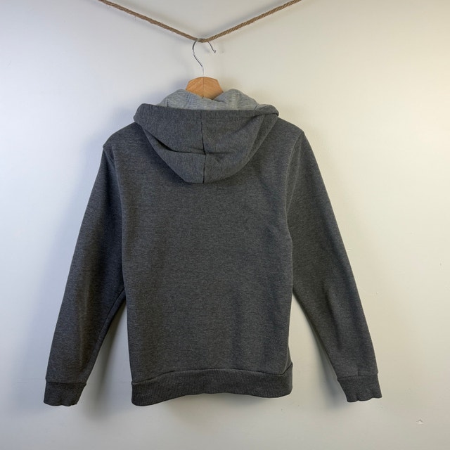 Y2K U.S. Polo Assn. Dark Gray Zip Hoodie Small Womens - photo 3