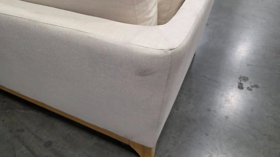 Modern Cream Corner Sectional – Unused / Cosmetic Project - photo 4