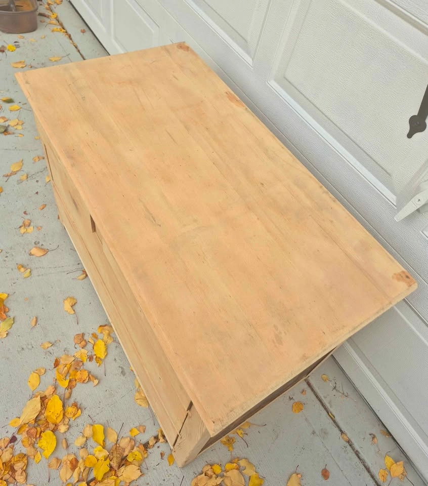 Solid Old Growth Fir Dresser – Refinishing Project - photo 5