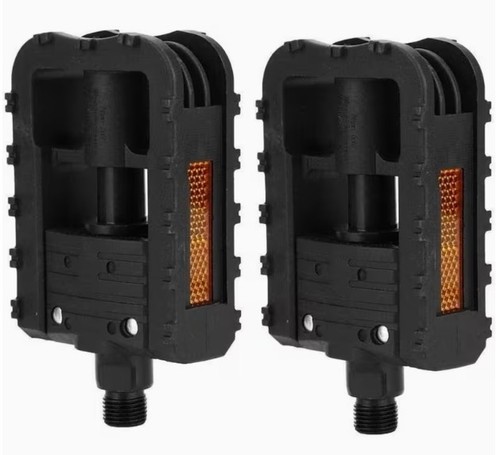 2 Pairs Anti-Slip Bike Pedals with Reflectors - photo 2