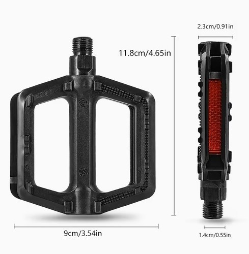 WEST BIKING Bicycle Pedals - Lightweight Wide Non-Slip - photo 2