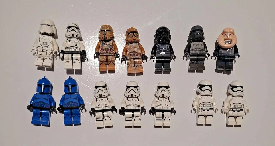 LEGO Starwars minifigure lot