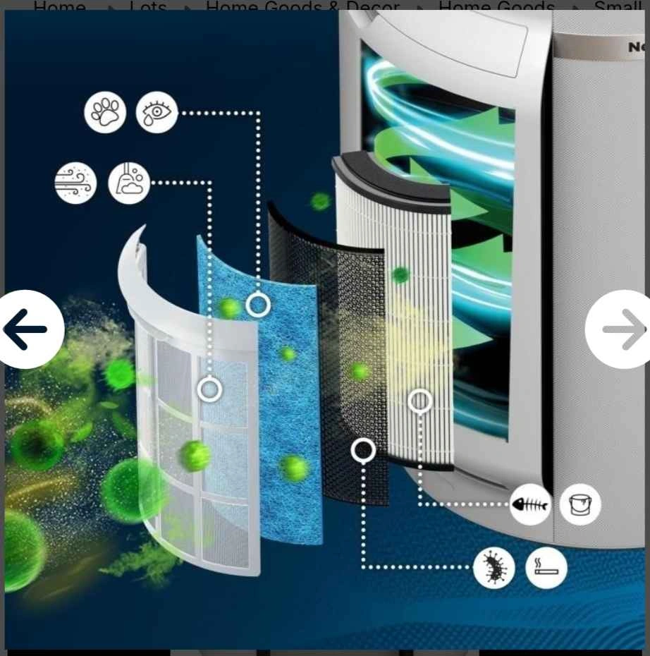 SHARK NEVERCHANGE AIR PURIFIER MAX HP302C - BNIB - photo 4