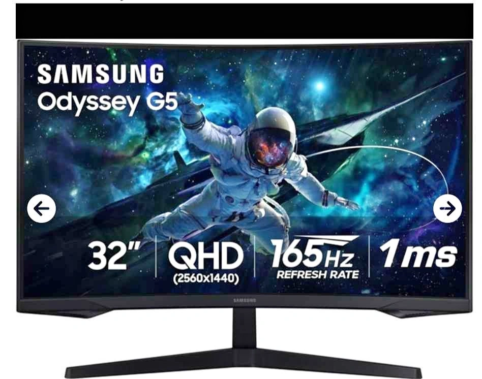 SAMSUNG ODYSSEY 32" CURVED GAMING MONITOR- BNIB - Sealed