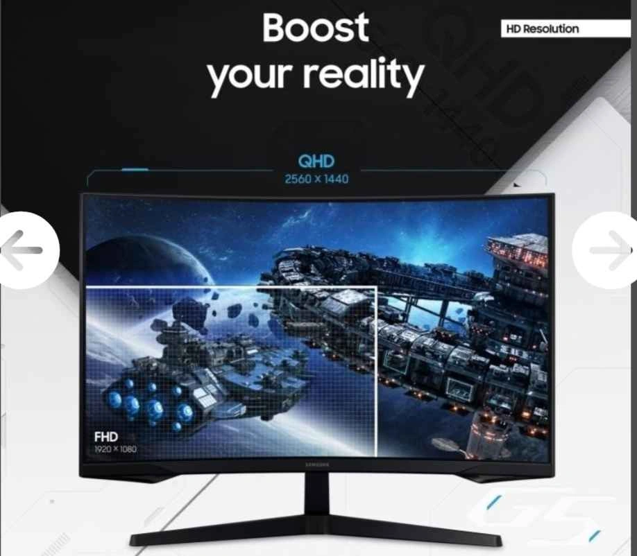 SAMSUNG ODYSSEY 32" CURVED GAMING MONITOR- BNIB - Sealed - photo 3