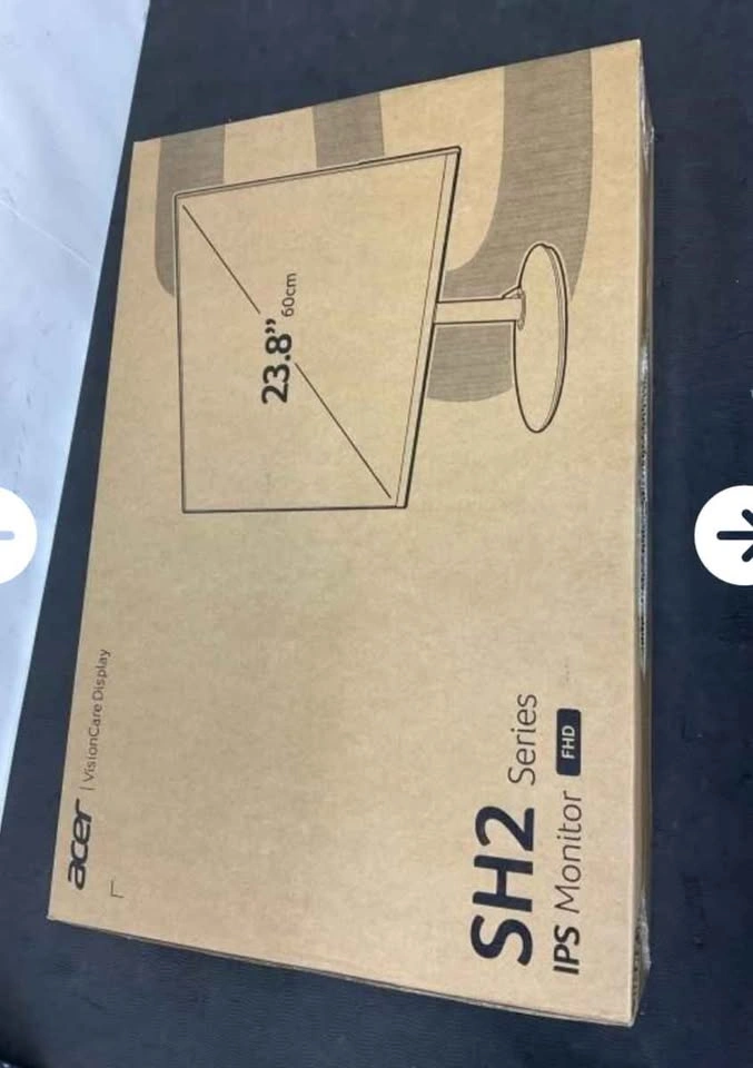 ACER SH242Y 23.8" IPS FHD 120HZ MONITOR BNIB - photo 5