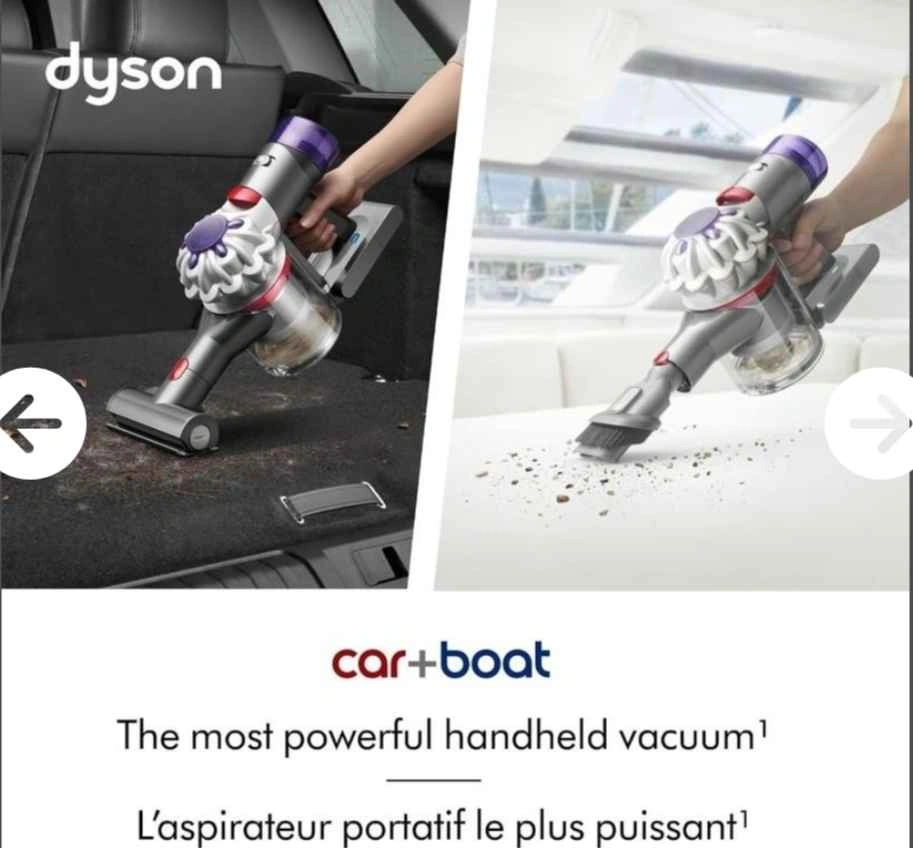 DYSON CAR+BOAT HANDHELD VACUUM - photo 2