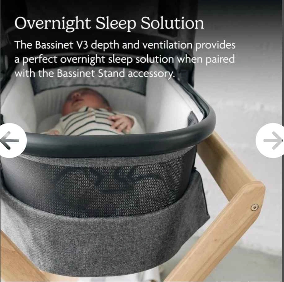 UPPABABY BASSINET V3 FOR VISTA/CRUZ/RIDGE - photo 4