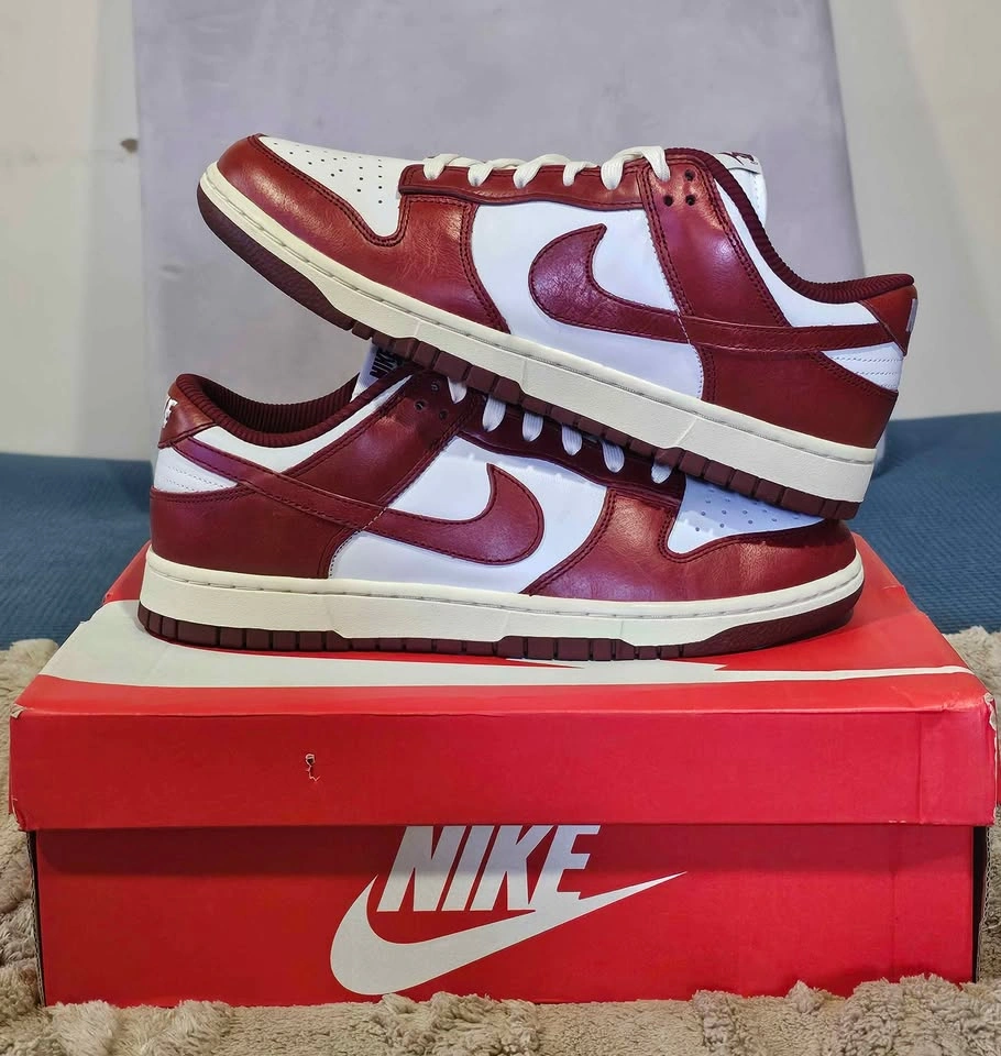 Nike Dunk Low PRM Vintage “Team Red” (Size 9M / 10.5W) - photo 2