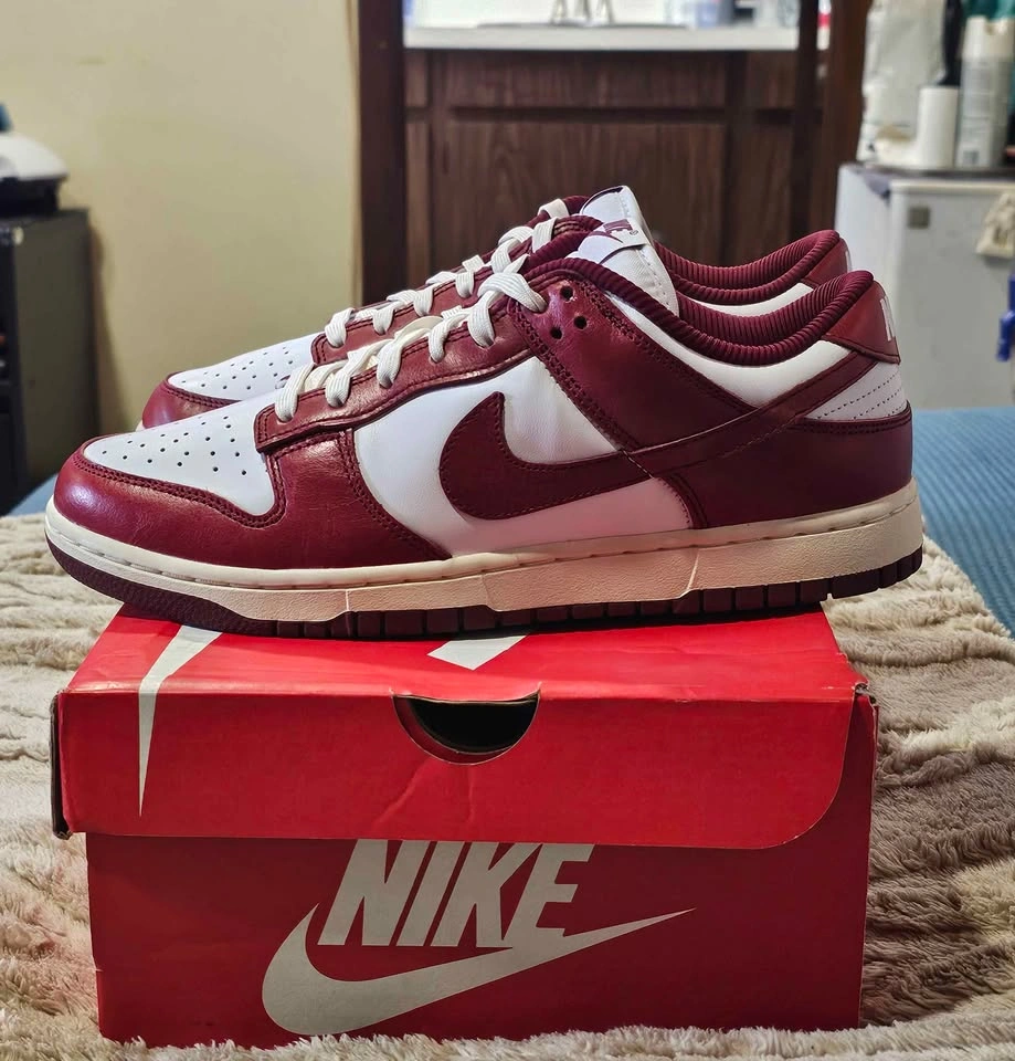 Nike Dunk Low PRM Vintage “Team Red” (Size 9M / 10.5W) - photo 4