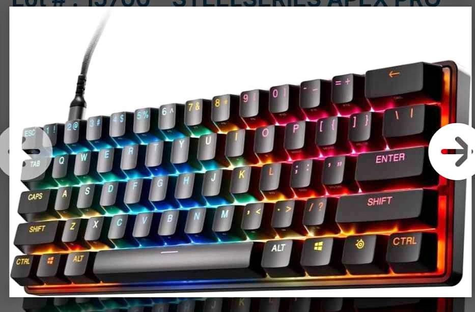 STEELSERIES APEX PRO MINI GEN 3 RGB USB-C BNIB - Sealed