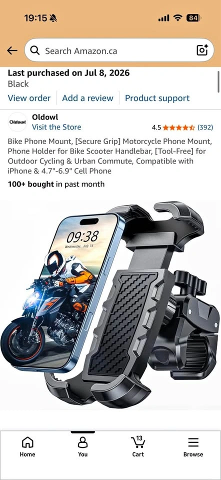 Bike Phone Mount