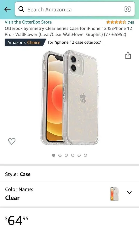 Otterbox Symmetry for iPhone 12 & 12 Pro - photo 2