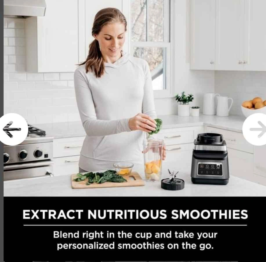NINJA PRO PLUS DUO BLENDER 1400W 72OZ BN751C - photo 5