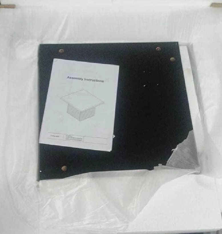 Brand New in Box Tribesigns 31.5" Square Coffee Table - photo 5