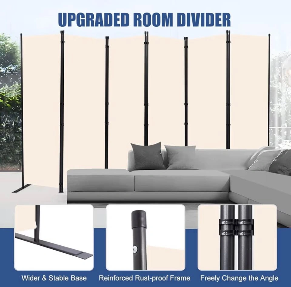 Brand New in Box 6-Panel Wide Room Divider - photo 3