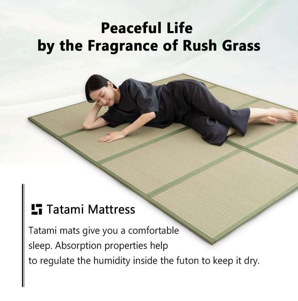 Brand New Japanese Tatami Mat Twin Natural Rush Grass - photo 4