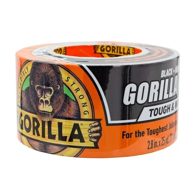 Gorilla Tape Black Heavy Duty Duct Tape