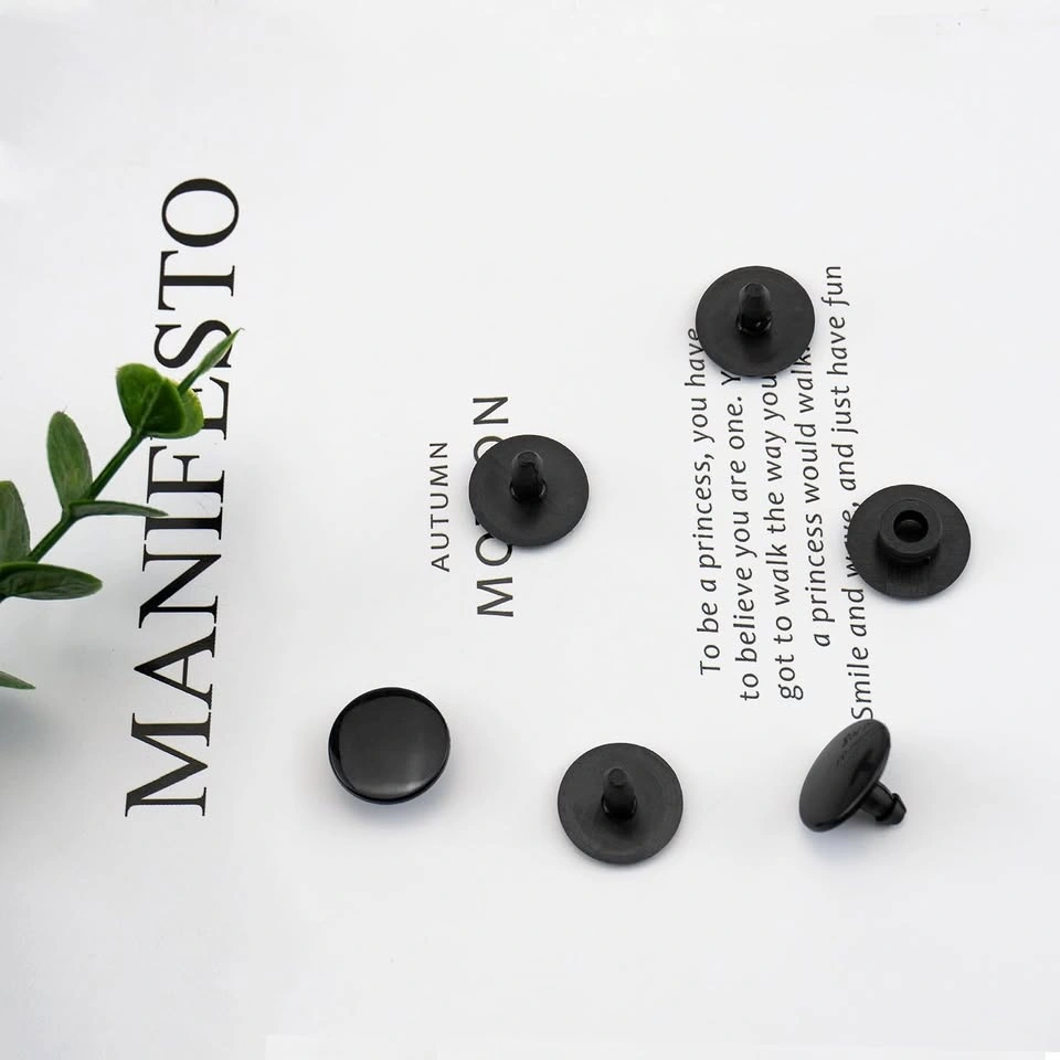 Replacement Rivets for Crocs, Black (8 Sets) - photo 3
