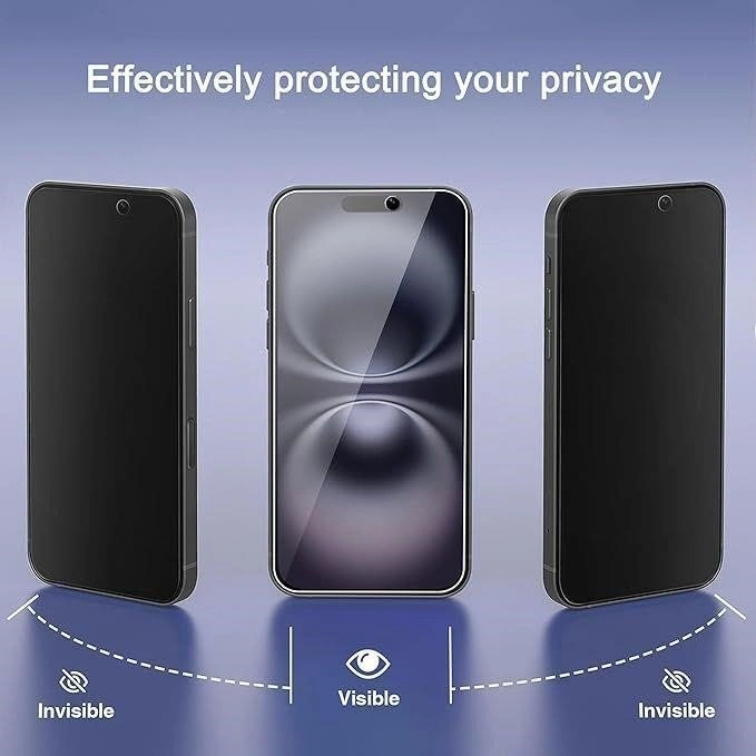 (6pk) Privacy Screen/Camera Lens Protector (iPhone 16 Plus) - photo 2