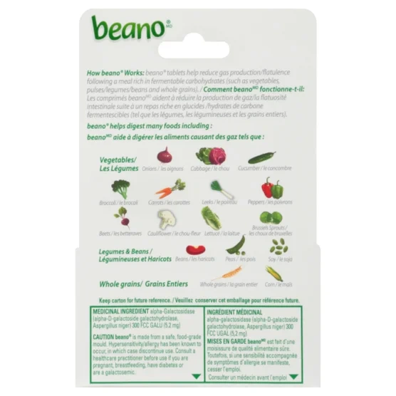 Beano, 60 Tablets - 2-pack - photo 3