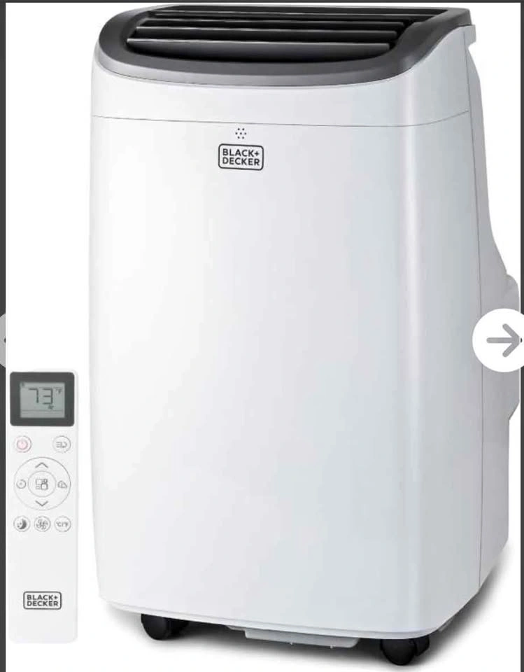 BLACK+DECKER 8000 BTU PORTABLE AC W/ REMOTE
