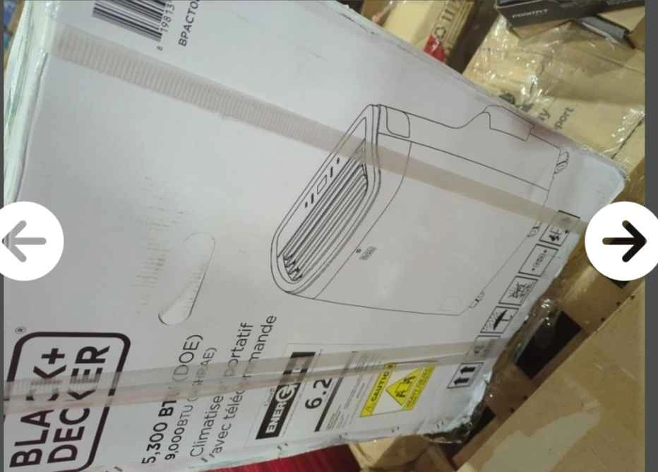 BLACK+DECKER 8000 BTU PORTABLE AC W/ REMOTE - photo 5