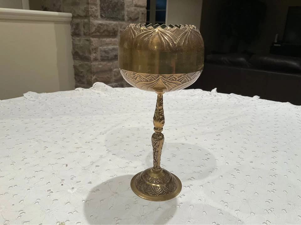 Vintage Mid Century SOLID Brass 1960’s-1970’s Made In Korea - photo 4
