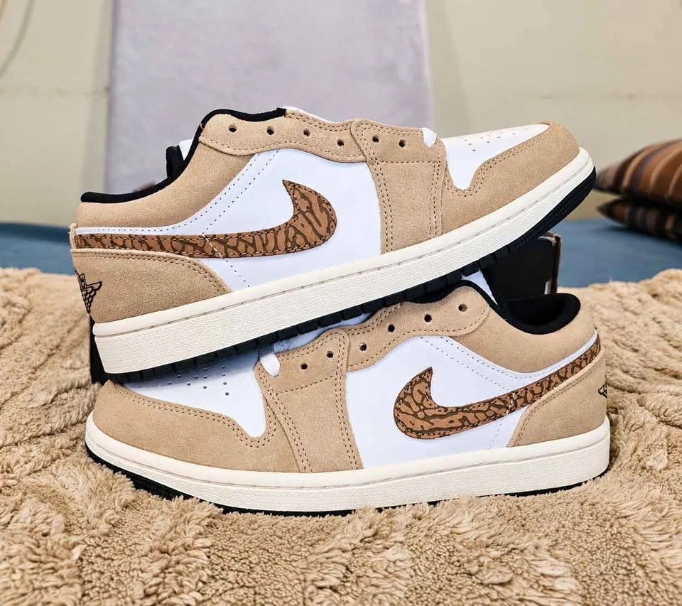 Air Jordan 1 Low SE “Brown Elephant” (Size 7M/8.5W) - photo 2