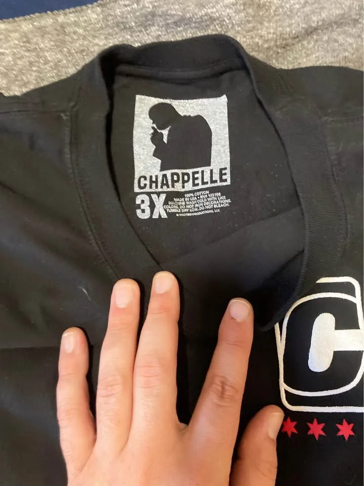 2 Dave Chappelle 3XL T-Shirts w/ tote - United Center 2023 image indicator(3)