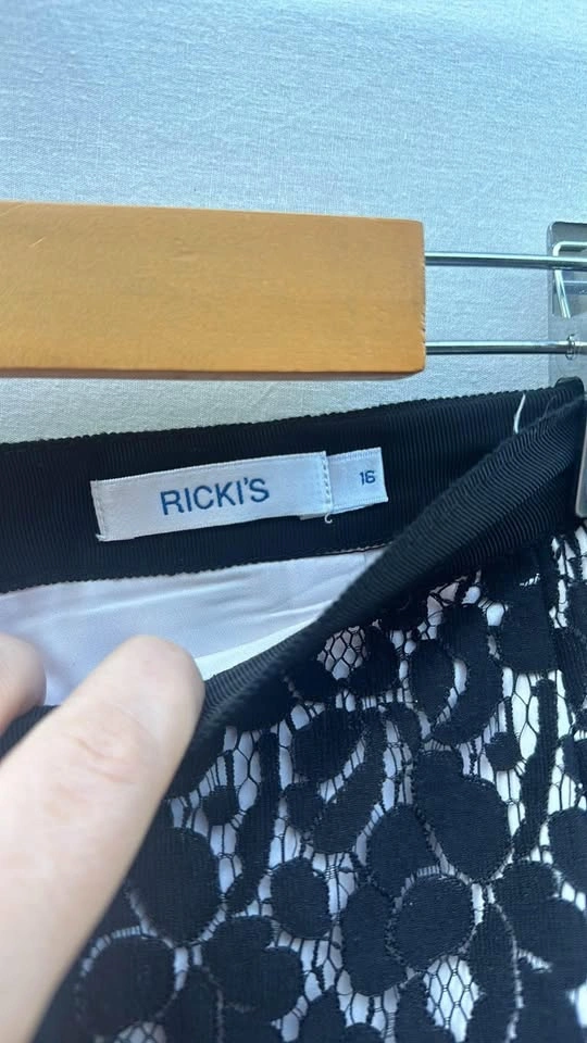 Ricki’s Floral Lace Like Skirt - photo 5