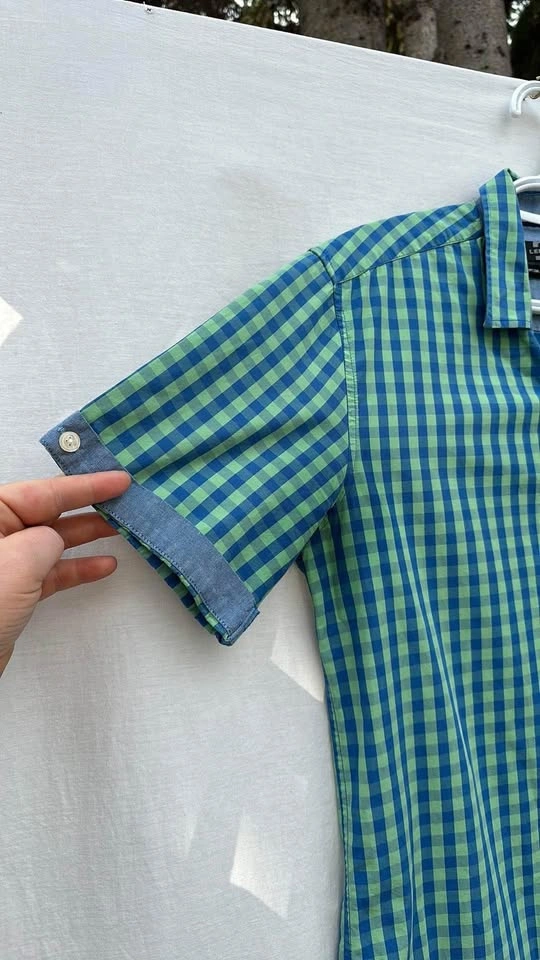 Simons Le 31 Button Down Plaid Shirt - photo 2