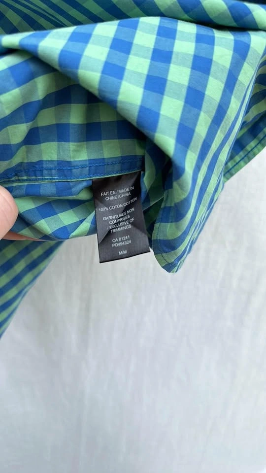 Simons Le 31 Button Down Plaid Shirt - photo 5