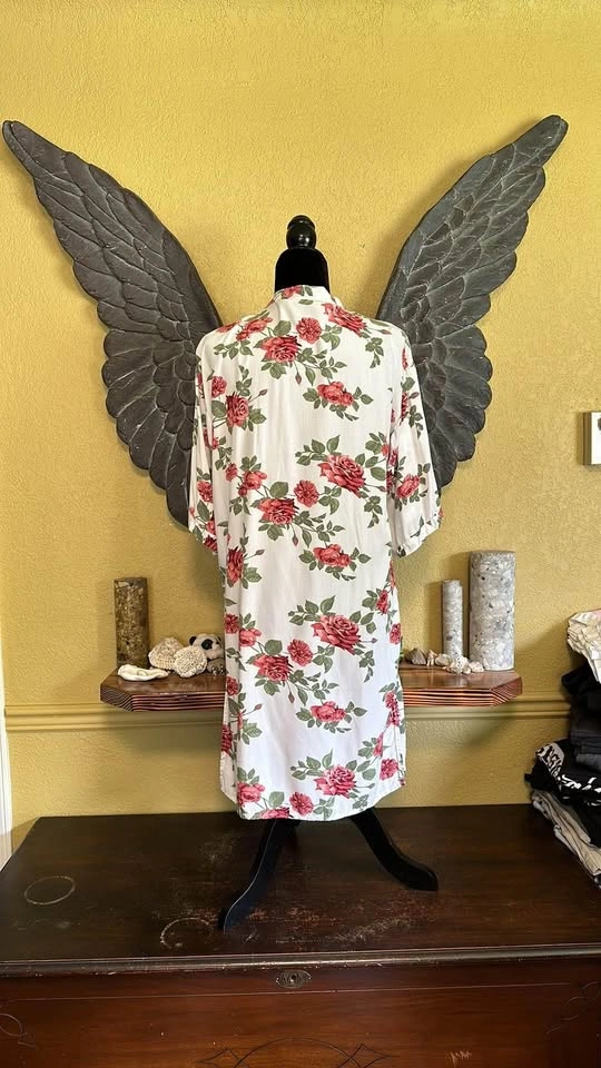 SWS Floral Open Front Cardigan Sweater - photo 5