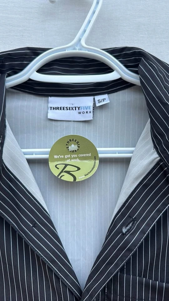 Three Sixty Five Pin Stripe Dress Shirt - photo 5