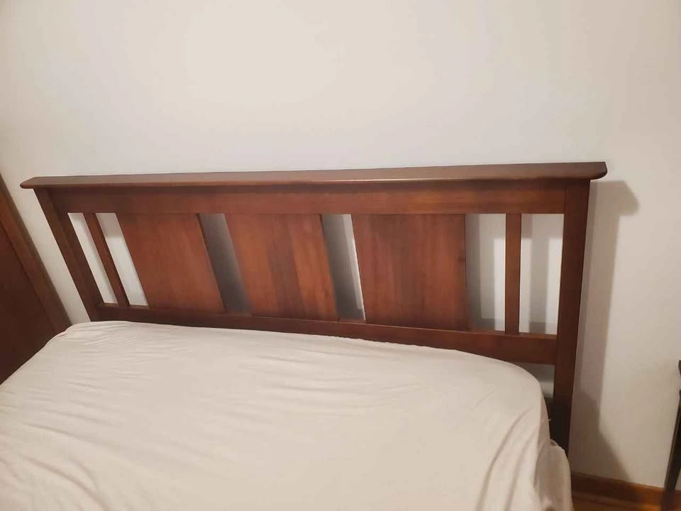 Wooden Twin Bed Frame and Headboard - photo 3